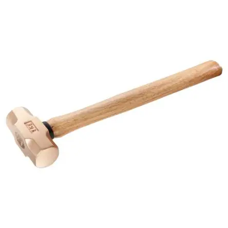 Produktfoto 1 von Facom Hammer, Vorschlaghammer aus Berylliumkupferlegierung 7.3 kg Nicht parkend Holz-Stiel 800 mm