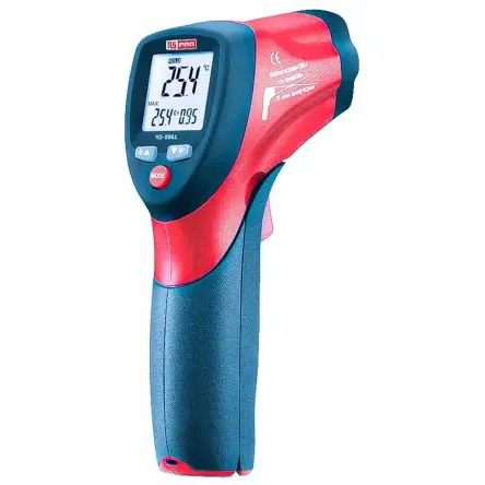 Produktfoto 1 von RS PRO 8861 Infrarot Thermometer, -50 °C 12:1, bis 550 °C, ±1 %, Fahrenheit, °C, F