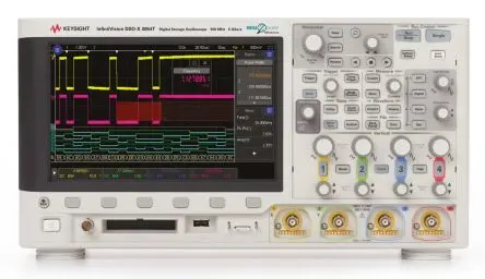 Produktfoto 1 von Keysight Technologies InfiniiVision 3000T X Werkbank Oszilloskop 500 MHz 4-Kanal, ISO-kalibriert
