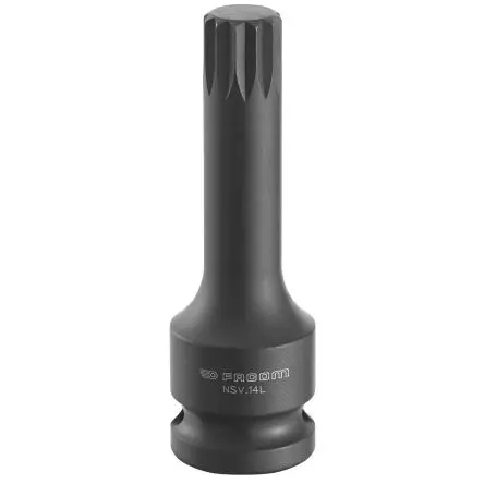 Facom 1/2 Zoll, 16mm Lange Impact-Steckschlüssel Schlag-Steckschlüssel CrMo-Stahl, 78 mm