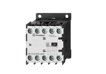 Finder 6K Schütz 230V-Spule, 4-polig, 400V ac / 9 A 230V 4 kW 4 Schließer