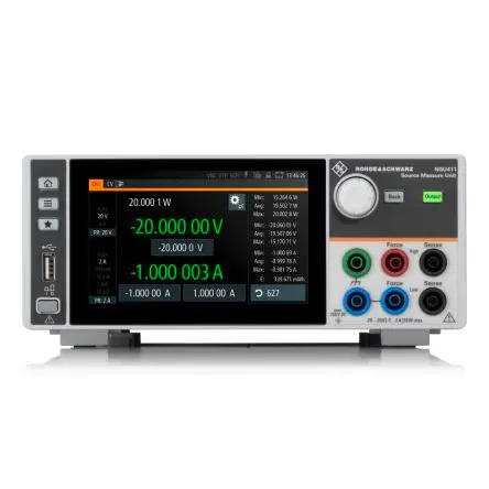 Produktfoto 1 von Rohde & Schwarz NGU Sourcemeter 20W, 20 V / 3 A, 10 kΩ