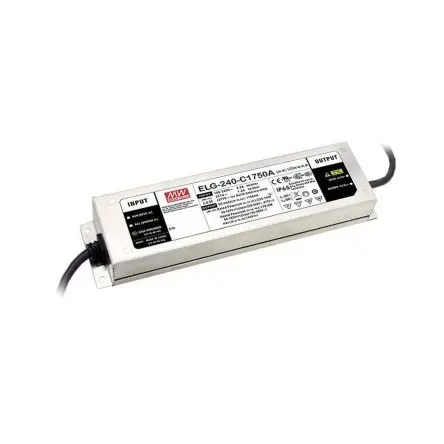 Produktfoto 1 von MEAN WELL LED-Treiber, 240 W 142V dc, 431 V dc LED-Treiber 1050mA, Ausgang 239V 3 in 1 Dimmfunktion