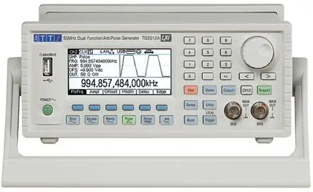 Produktfoto 1 von Aim-TTi TG2512A Funktionsgenerator Variable Wobbelfuntion 1 μHz → 25 MHz Digitalfrequenz FM Modulation