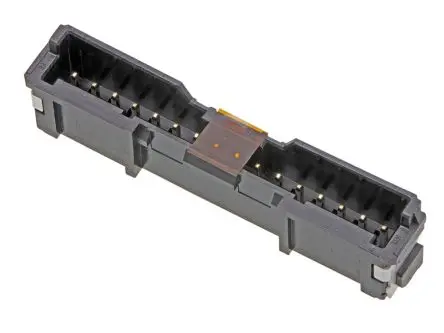 Produktfoto 1 von Molex 50557 Leiterplattenleiste Vertikal, 2-polig / 1-reihig, Raster 2 mm Raster Oberfläche, Ummantelt