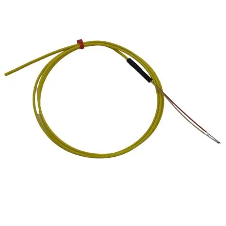 Produktfoto 1 von RS PRO Hermetically Sealed Thermocouple Perfluoralkoxyalkan Hermetisch dichtes Thermoelement Typ K x 2 m -75 °C → 260 °C