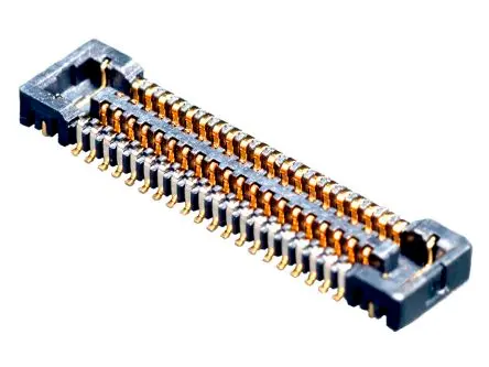 Produktfoto 1 von Molex 50242 Leiterplattenbuchse Vertikal Platine 40-polig / 2-reihig, Raster 0.4 mm SMD