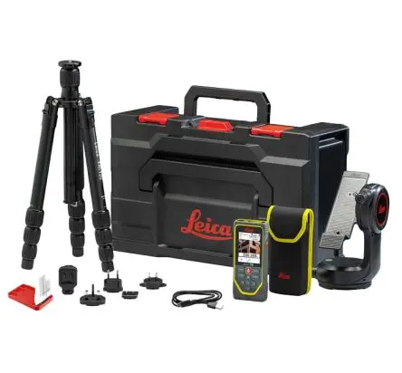 Produktfoto 1 von Leica X6-R+Cal P2P LCD Entfernungsmessgerät, Klasse 2, 250 m, 635 nm, ±1 mm, Rot