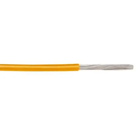 Produktfoto 1 von Alpha Wire Hookup Wire PVC Schaltdraht, 24 AWG 305 m Orange Ø 1.14 mm 19 Litzen Polyvinylchlorid