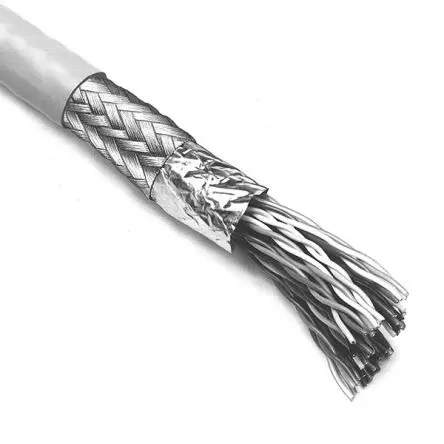 Produktfoto 1 von 3M 3750 Flachbandkabel Ummantelt, Abgeschirmt, Rund, Diskrete Verdrahtung AWG 10