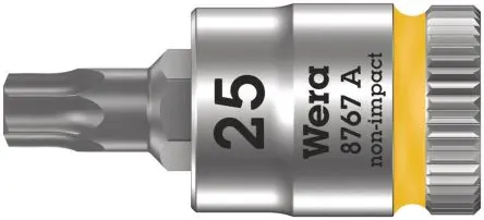 Produktfoto 1 von Wera 1/4 in Bit Buchse SW TX30 Sechskant x 100mm