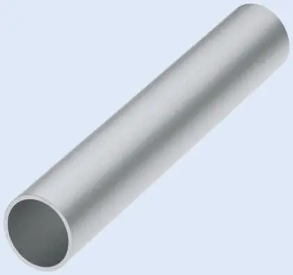 Produktfoto 1 von Rose+Krieger Silber ITAS Aluminium Rundrohr Ø 40 mm, Länge 1000 mm