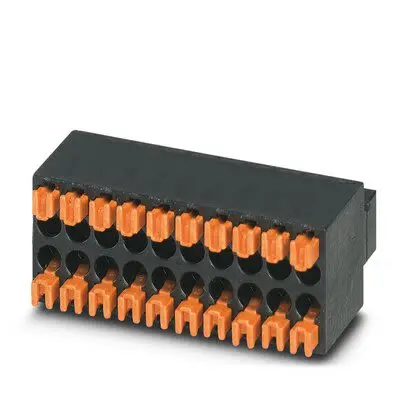 Produktfoto 1 von Phoenix Contact Leiterplattensteckverbinder, 8-polig / 2-reihig, Raster 2.54 mm
