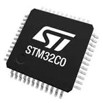 Produktfoto 1 von STMicroelectronics Mikrocontroller STM32C091 ARM 32-Bit-Cortex-M0+-CPU Flash LQFP 64-Pin 48 MHz 128 kB RAM