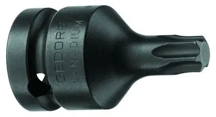 Produktfoto 1 von Gedore 1/2 in, 1/2 in Schlag Schlag-Steckschlüssel lang Stahl, 47 mm