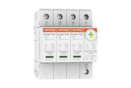 Mersen STPT2-40K275V-4PSG (M) Überspannungsschutz Überlastschutzgerät 40 kA 275V, DIN-Hutschiene, -30 °C→80 °C