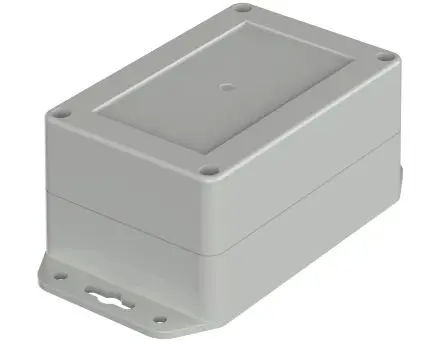 Produktfoto 1 von Bopla Euromas X; Gehäuse; Polycarbonat; Hellgrau Geflanscht; IK07 IP68, IP66 Breite 80 mm Höhe 60.2 mm Länge 120 mm