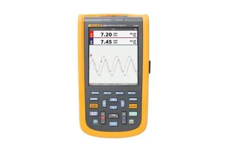 Produktfoto 1 von Fluke 120B Digital Tragbar Oszilloskop 40 MHz 2-Kanal, ISO-kalibriert