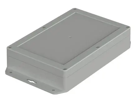 Produktfoto 1 von Bopla Euromas X; Gehäuse; Polycarbonat; Hellgrau Geflanscht; IK07 IP66, IP68 Breite 139.8 mm Höhe 45.1 mm Länge 209.7 mm