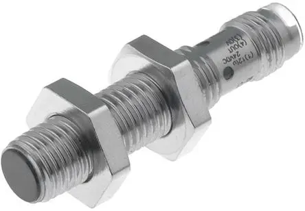 Omron E2A M8 Induktiver Näherungssensor, Gewinderohr PnP / 200mA 2 mm, IP67 240 V ac 32 V dc