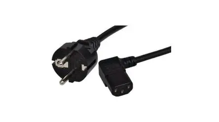Produktfoto 1 von RND RND 465-00924 Netzkabel, 3-adrig Schwarz /Ø 6.5 mm Außen-ø , 1.8 m, 250V, Polyvinylchlorid