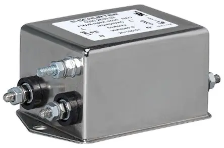Schurter FMAB NEO Netzfilter, 250V ac, 20 A, Flanschmontage 1.5 W, Schnellverbindung, 1-phasig 0.5 mA / 50Hz, 60 Hz 1