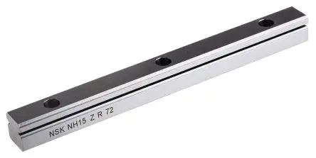 Produktfoto 1 von NSK Serie N1H, Lineare Führungsschiene, Kohlenstoffstahl 15 mm x 640 mm 20700 N