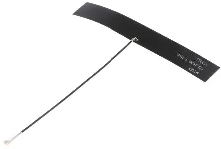 Produktfoto 1 von Molex 105263S Antenne, Vierkant, U.FL/I-PEX MHF-Stecker, Klebend, Rundstrahl, 3 dBi