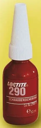Produktfoto 1 von Loctite 290 Schraubensicherungsklebstoff Flüssig Grün 50 ml, Mittelfest aushärtend in 3 h