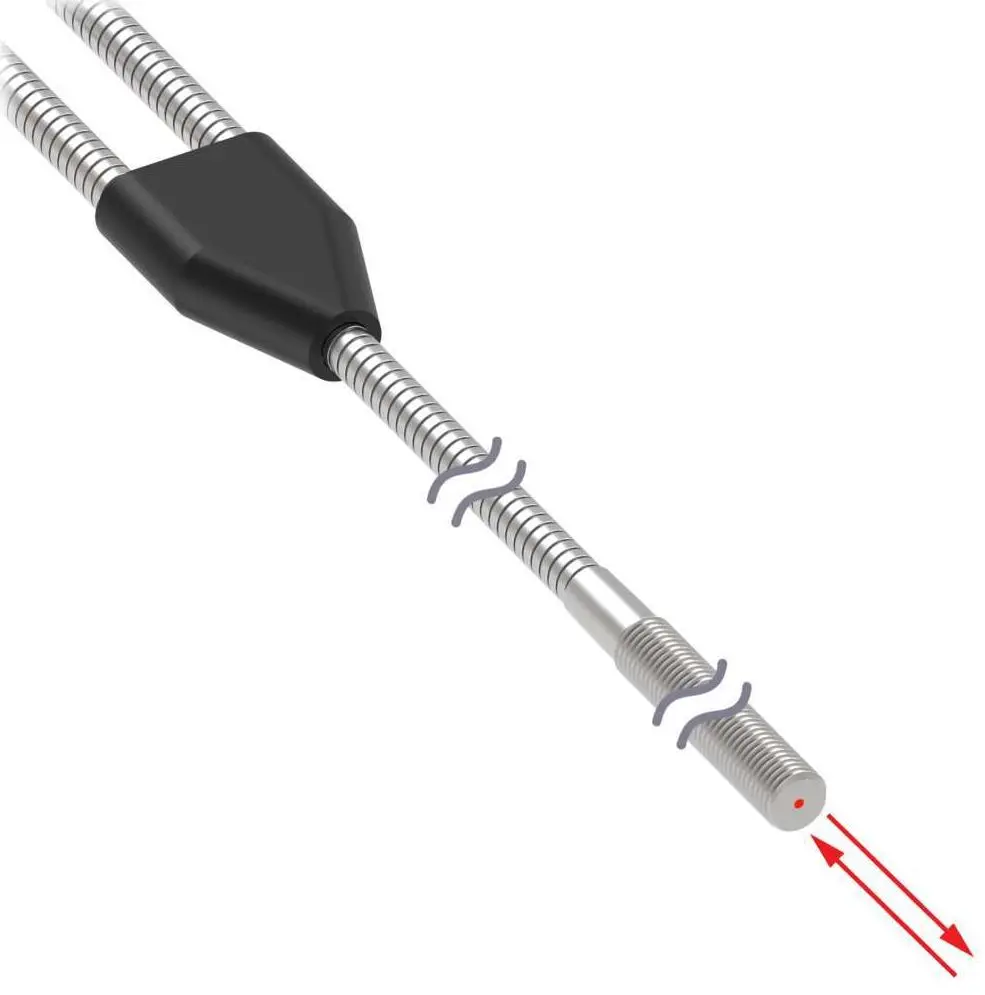 Produktfoto 1 von Banner Glas NPN/PNP LWL-Sensor 36 mm Glasfasersensor IO-Link IP40 1 ms