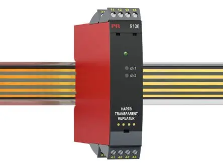 Produktfoto 1 von PR Electronics Serie 9100 Signalwandler 19.2V dc, 31.2 V dc, Strom/Spannung 3.5 → 23 mA EIN / Strom 0 → 23 mA AUS