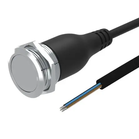 Produktfoto 1 von EAO 82 Druckschalter Tastend Panel Ø 22 mm, 1 Wechsler / 3A 240 V dc 240 V ac, IP65, IP67