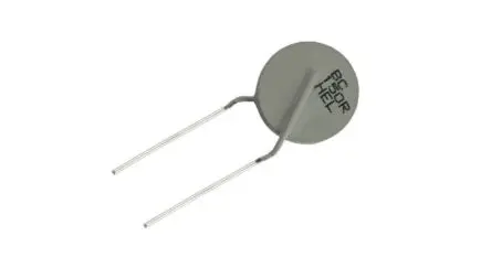 Produktfoto 1 von Vishay PTCEL PTC-Heißleiter 1500 Ω, PTC, 155 s 17 mm 20 mm, Motorantrieb, Notentladungskreis, DC-Stecker, Schweißen,