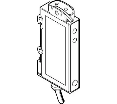 Produktfoto 1 von Festo PnP LWL-Sensor Kabel 1500 Hz IP64 2000ms 30V LED