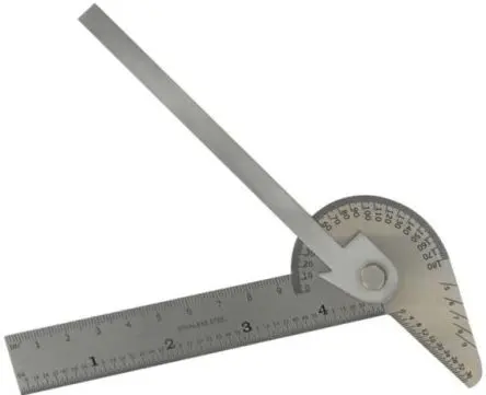 Produktfoto 1 von RS PRO Stahl Winkelmesser, ISO-kalibriert
