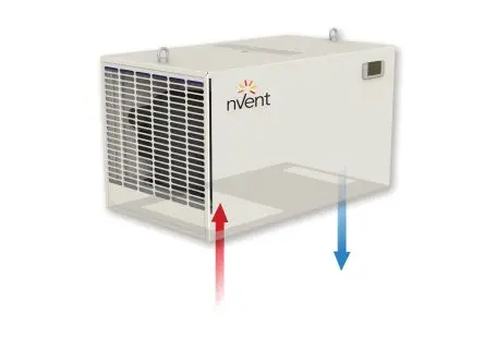 Produktfoto 1 von nVent HOFFMAN DEK08 Klimagerät, 570 m³/h 230V, 65 dB 339 mm 341mm 600 mm