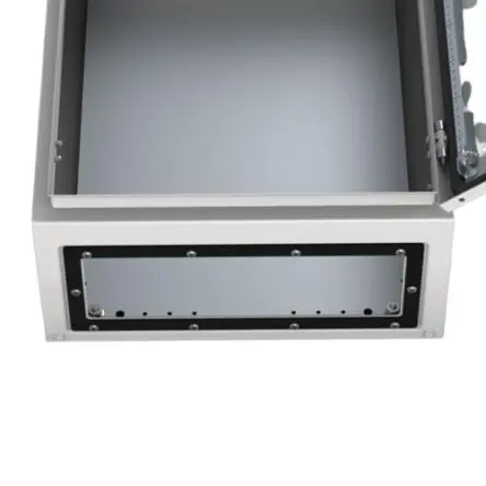 Produktfoto 1 von nVent HOFFMAN Schirmanschlussplatte Polyethylen, für Gehäuse Ag 4 mm 4 mm 340mm