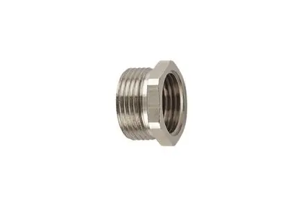 Produktfoto 1 von HellermannTyton Messing vernickelt Kabelhalter Wandler Grau Metall-Finish