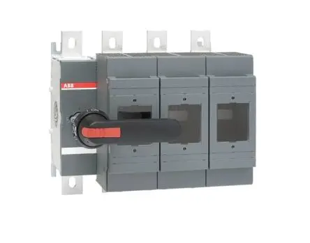 Produktfoto 1 von ABB 1SCA Sicherungsschalter-Trennschalter / 3-polig 800 A, 3 Sicherungsgröße