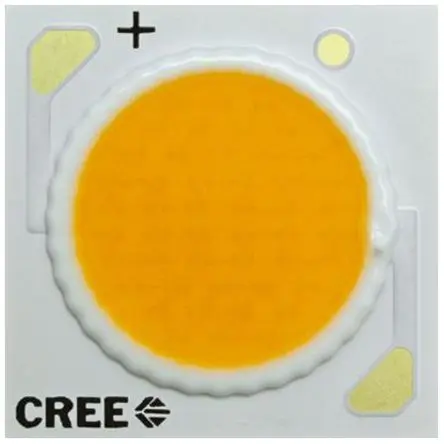 Produktfoto 1 von Cree LED CXA2 CoB-LED, 36 V, 3000k, 1882 lm, Weiß, 12 mm, 34 W, 115 °, Ra 90 %