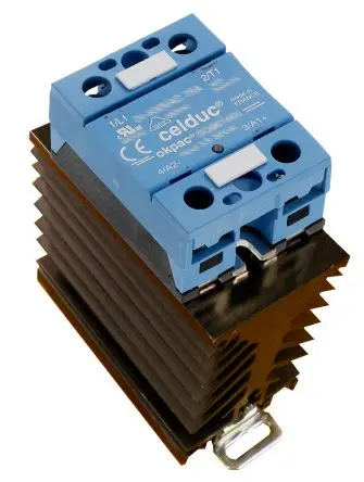 Produktfoto 1 von Celduc SO8 DIN-Hutschiene Halbleiterausgang 690 V ac 265V ac/dc / 75 A