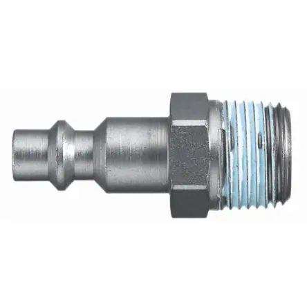 Produktfoto 1 von Legris Pneumatische Schnellsteckkupplung, Stahl, vernickelt 1/8 in Stecker/Buchse, RG