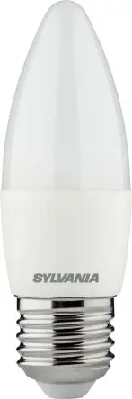 Produktfoto 1 von Sylvania ToLEDo Candle LED-Birne Kerze 4.5 W 40 W / 230V 470 lm E27 Sockel 2700k Warmweiß