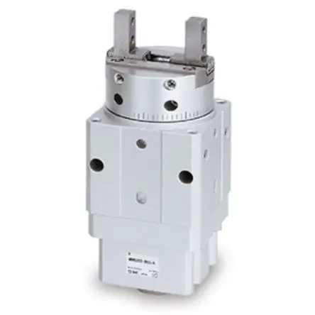 Produktfoto 1 von SMC MRHQ Pneumatikgreifer, Doppeltwirkend-Ausführung, 2 Greifarme, Parallel, 7 bar max.