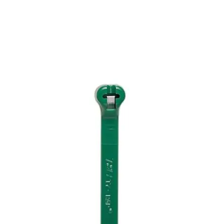 Produktfoto 1 von Thomas & Betts TY25M Nylon 6.6 Kabelbinder Kabelrinne Grün 4.9mm x 185 mm