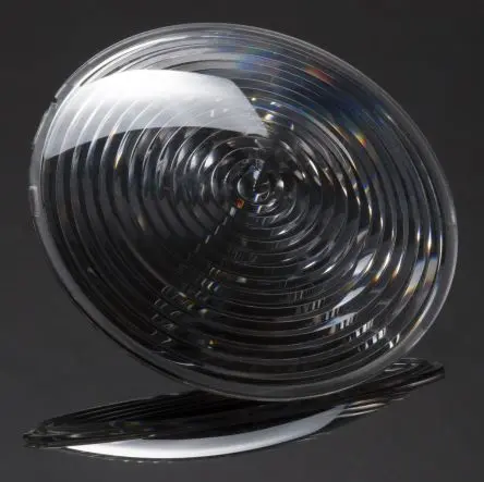 Produktfoto 1 von Ledil Helena LED Linse Rund aus Polycarbonat Rund, Klar 15 to 22°, Ø 72.8 mm x 11 mm