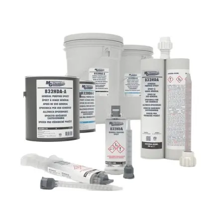 Produktfoto 1 von MG Chemicals 832HDA-50ML Vergussmasse, Aushärtung 24 h, Aushärtung 45 min Patrone 46 ml Schwarz