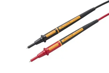 Produktfoto 1 von Fluke Messleitungssatz mit 4 mm Bananenstecker, Messleitung CAT IV, CAT III, CAT 10A