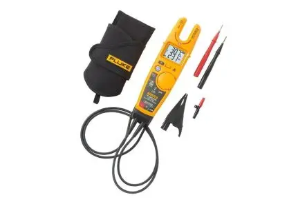 Produktfoto 1 von Fluke T6-1000 LCD Spannungsprüfer, 1000V ac/dc max. Durchgangsprüfung Batterie