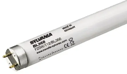 Produktfoto 1 von Sylvania Insektenlampe 20 W G13 Dreieckstuch L.: 589.8 mm L.: 368 nm Ø 38 mm